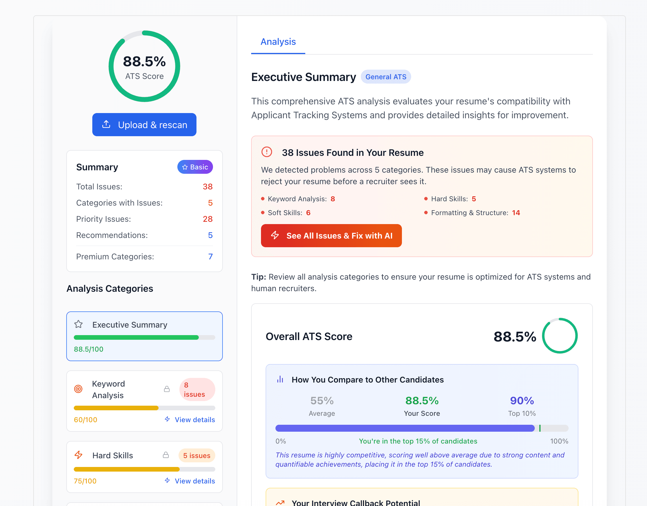 Resume Gyani free ATS resume checker with India-style feedback.
