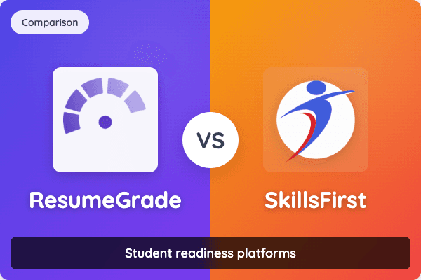 ResumeGrade vs SkillsFirst (Optimal Resume)