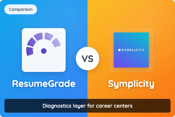 ResumeGrade vs Symplicity CSM